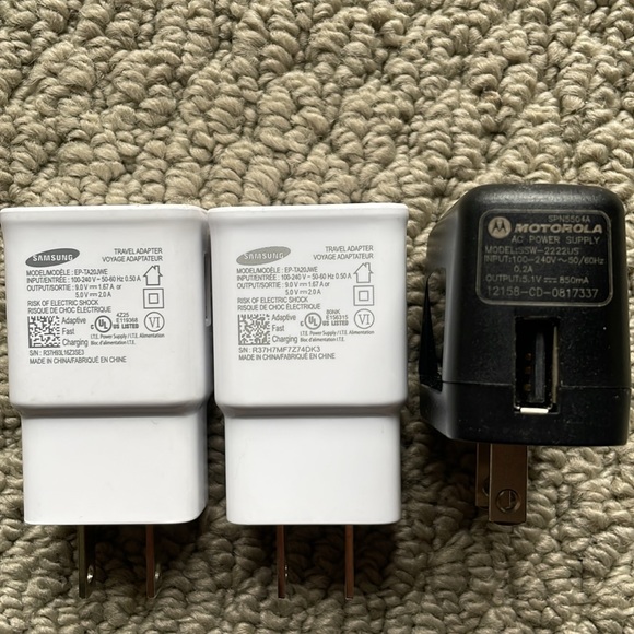 Samsung Original Quick Fast Travel Charger with USB Type C 6.6FT (2m) Adapters - Picture 6 of 7